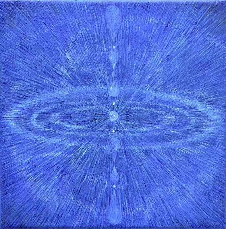蓝色涟漪